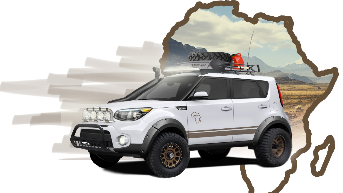 Kia Soul Dakar Edition - Rendu Photoshop
